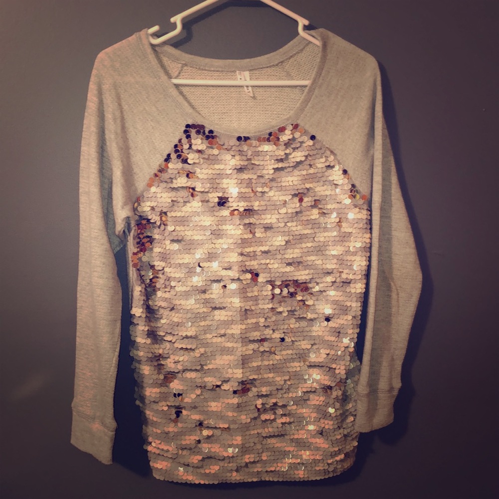 Sequined Sweatshirt